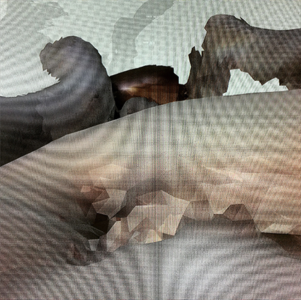 Interrupted 3D scan by artist Paul Coombs